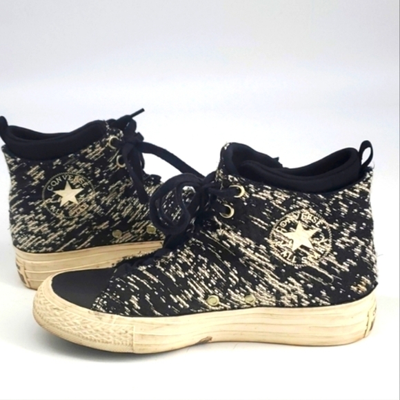 Converse CTAS Selene Winter Knit Mid 553355C Sz 7 - Picture 2 of 14